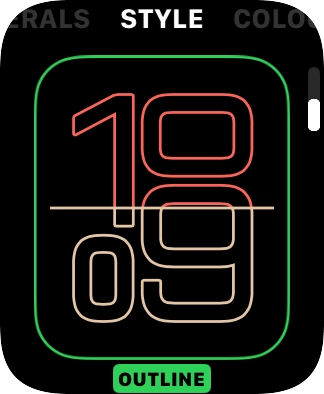 Press the Digital Crown twice to return to the home screen.