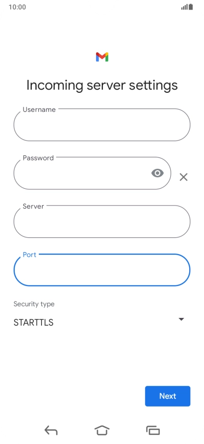 Press the drop down list below Press the drop down list below