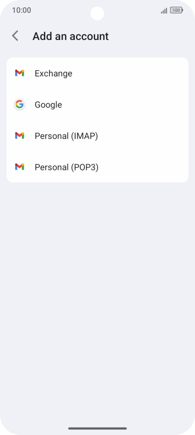 Press Google. Press Google.