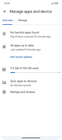 Press Manage. Press Manage.