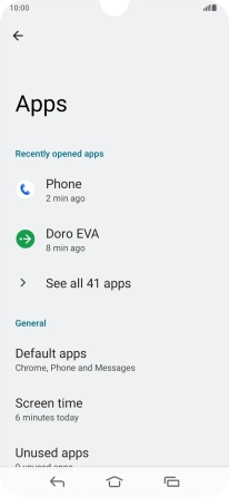 Press See all apps. Press See all apps.