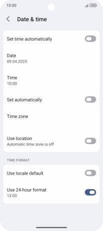 Press the indicator next to Press the indicator next to