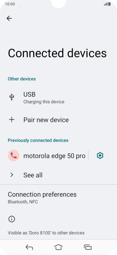 Press the Home key to return to the home screen. Press the Home key to return to the home screen.