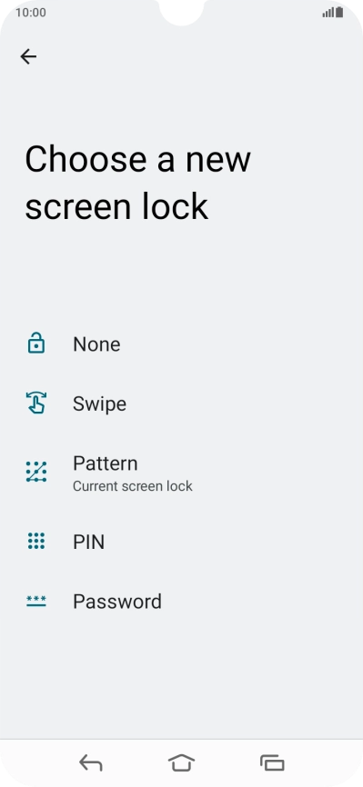 Press None. Press None.