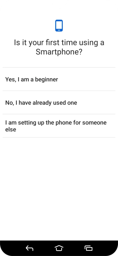 Press No, I have already used one.