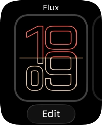 Slide your finger left on the screen.