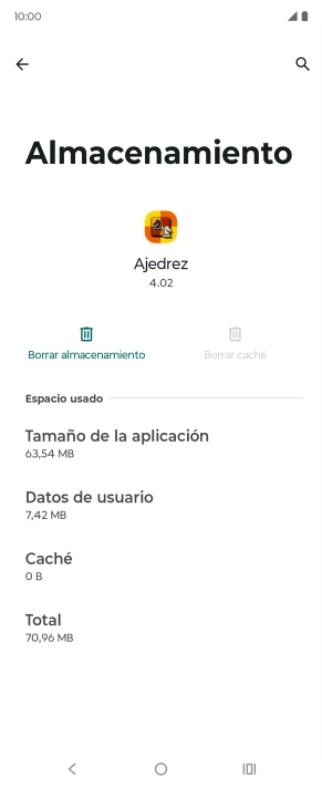 Pulsa la tecla de inicio para terminar y regresar a la pantalla de inicio.