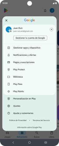 Pulsa Gestionar apps y dispositivo.