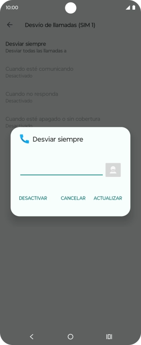 Pulsa DESACTIVAR. Pulsa DESACTIVAR.