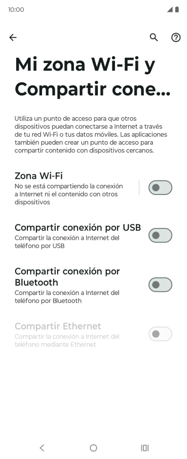 Pulsa Zona Wi-Fi. Pulsa Zona Wi-Fi.