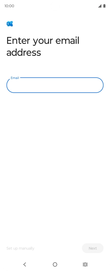 Press the field below 