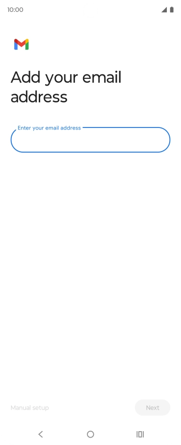 Press the field below 