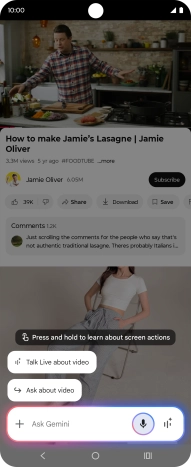 Press Ask about video.