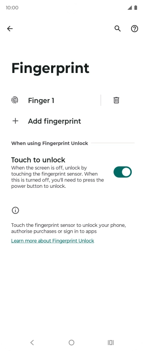 Press the Return key.