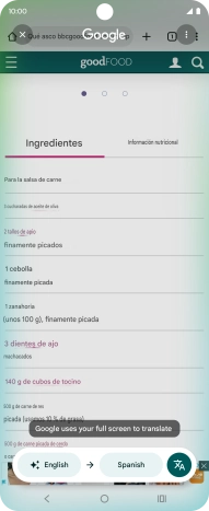 Follow the instructions on the screen to select the required language settings and use the function.