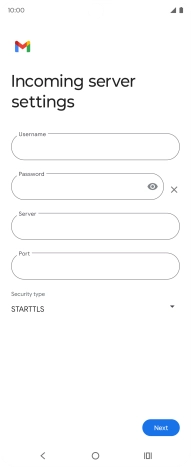Press the field below 
