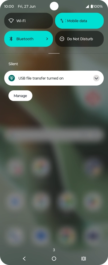 Press the drop down list.