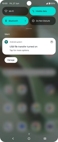 Press Tap for more options.