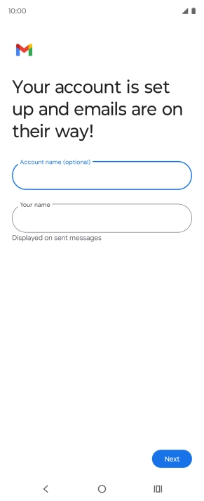 Press the field below 