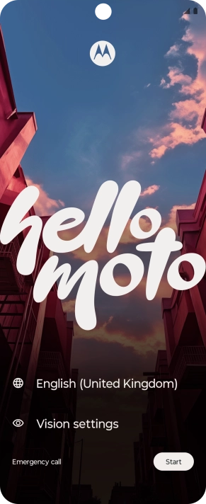 Press the field next to the language icon.