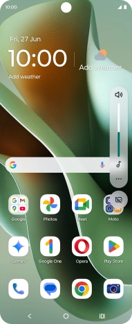 Press the sound mode icon the necessary number of times to turn silent mode on or off.