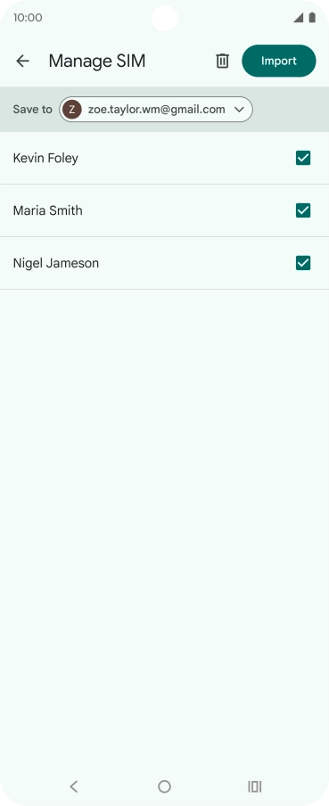 Press the drop down list next to 