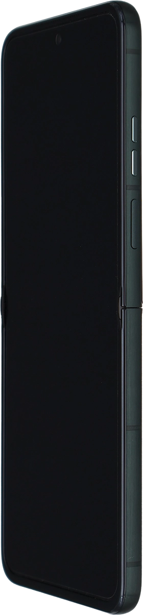 Press and hold the Side key until your phone is turned on.