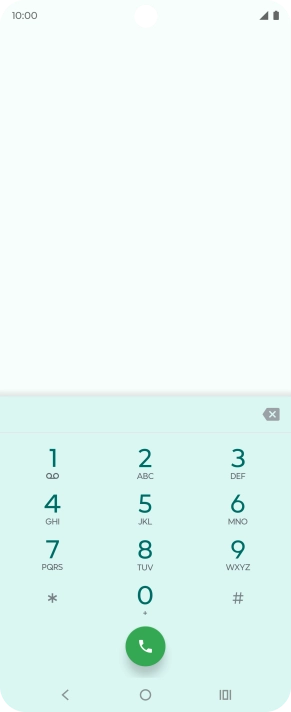 Press and hold number key 1 to call voicemail. Follow the instructions to listen to your messages.