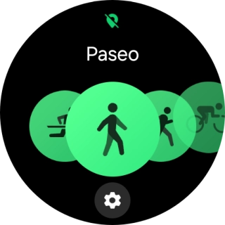 Pulsa el icono de ajustes.