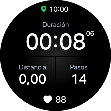 Mantén pulsado el botón de retroceso durante unos instantes para poner la actividad en pausa.