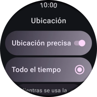 Sigue las indicaciones de la pantalla para seleccionar los ajustes deseados y activar o desactivar la función.