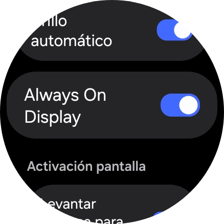 Pulsa el indicador junto a 