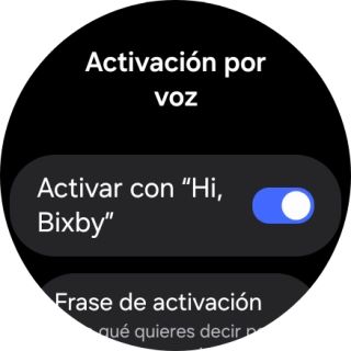 Pulsa el indicador junto a 