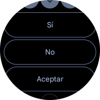 Pulsa la respuesta deseada.