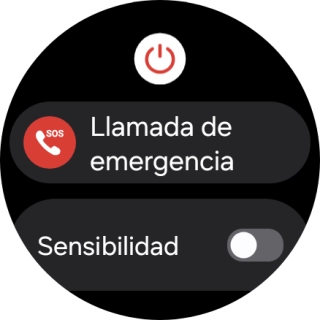 Pulsa el icono de apagar.