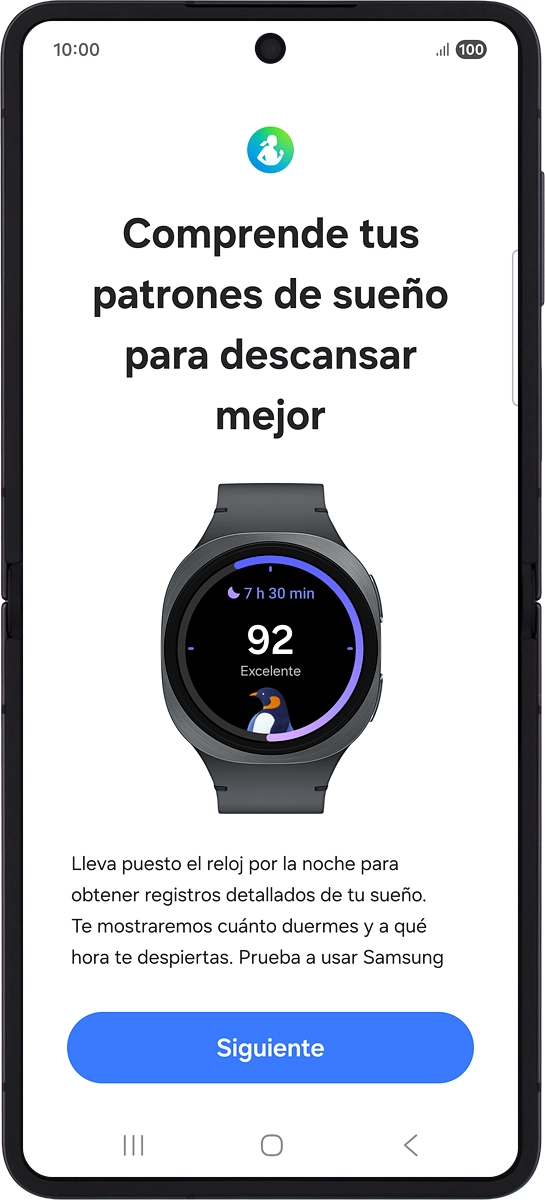 En el teléfono: Pulsa Siguiente.