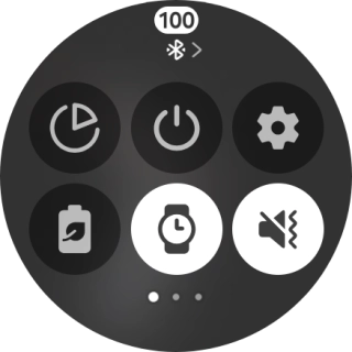 Pulsa el icono de apagar.