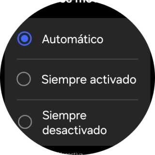 Pulsa Automático.