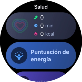 Mantén pulsado el widget deseado.