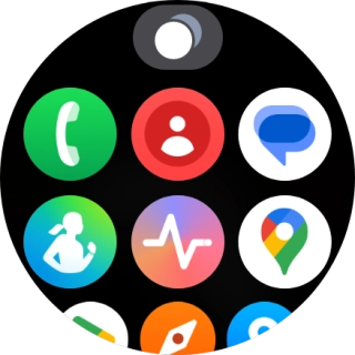 Pulsa el icono de mensajes.