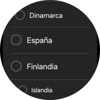 Pulsa la región deseada.