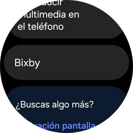 Pulsa Bixby.