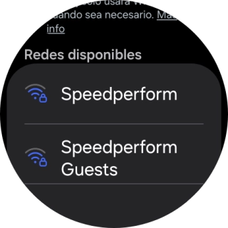 Pulsa la red wifi deseada.