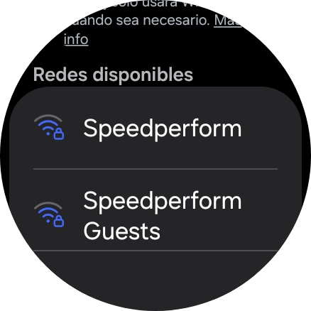 Pulsa la red wifi deseada.