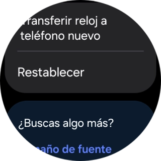 Pulsa Restablecer.