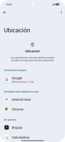 Pulsa la app deseada.