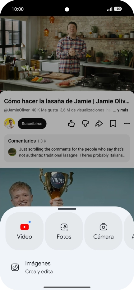 Pulsa Vídeo.