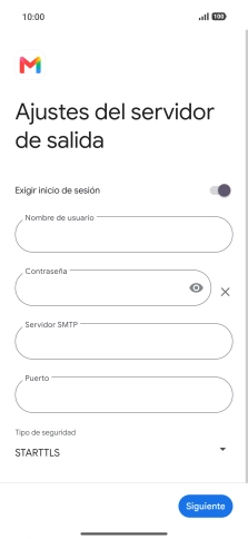 Pulsa el indicador junto a 