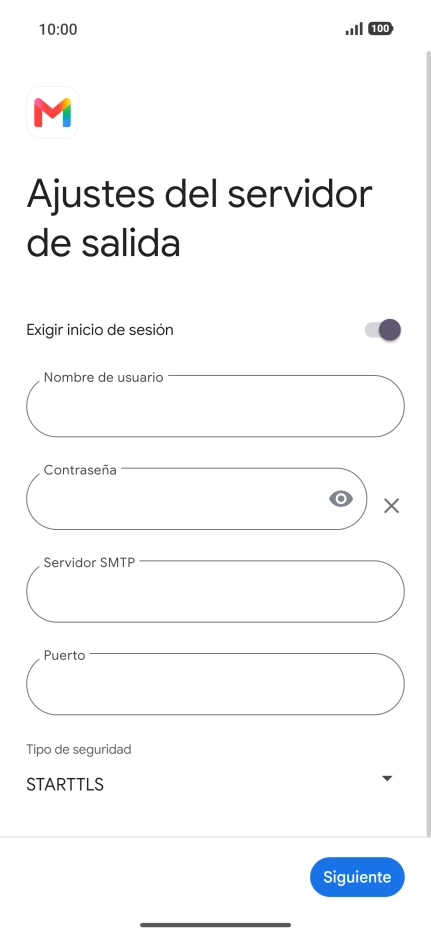 Pulsa el indicador junto a 