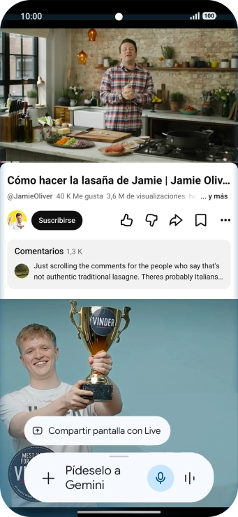 Pulsa el icono de añadir.